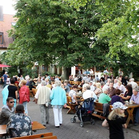 Brauerei Gasthof Kraus Hirschaid Dış mekan fotoğraf